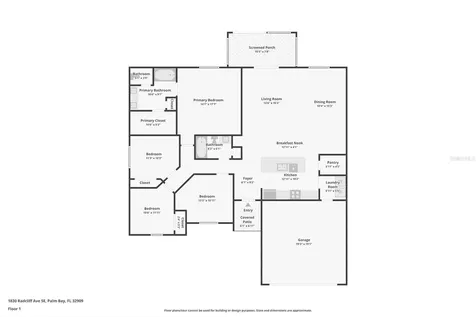 1830 Radcliff Avenue SE Palm Bay FL 32909