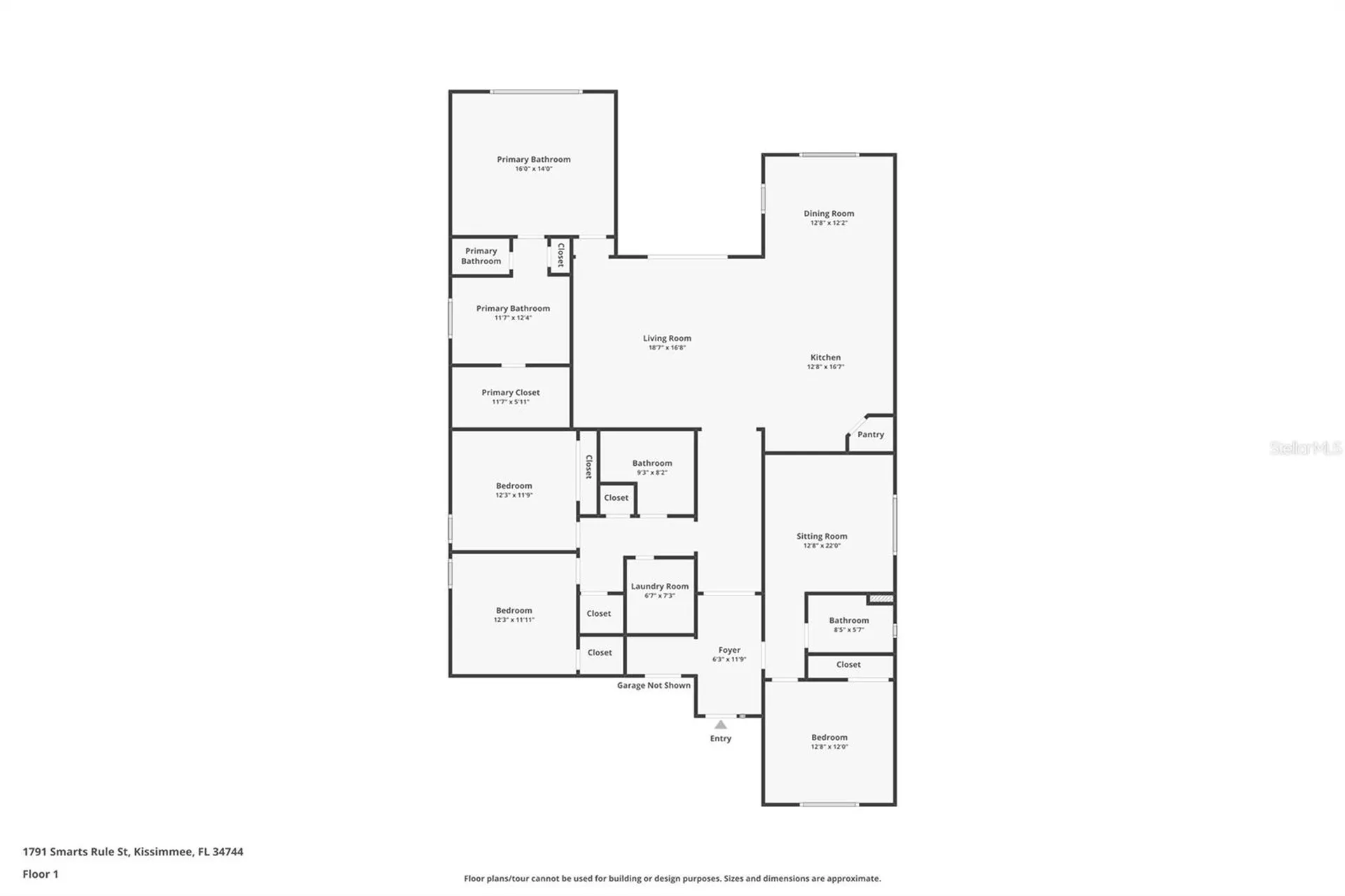 1791 Smarts Rule Street Kissimmee FL 34744