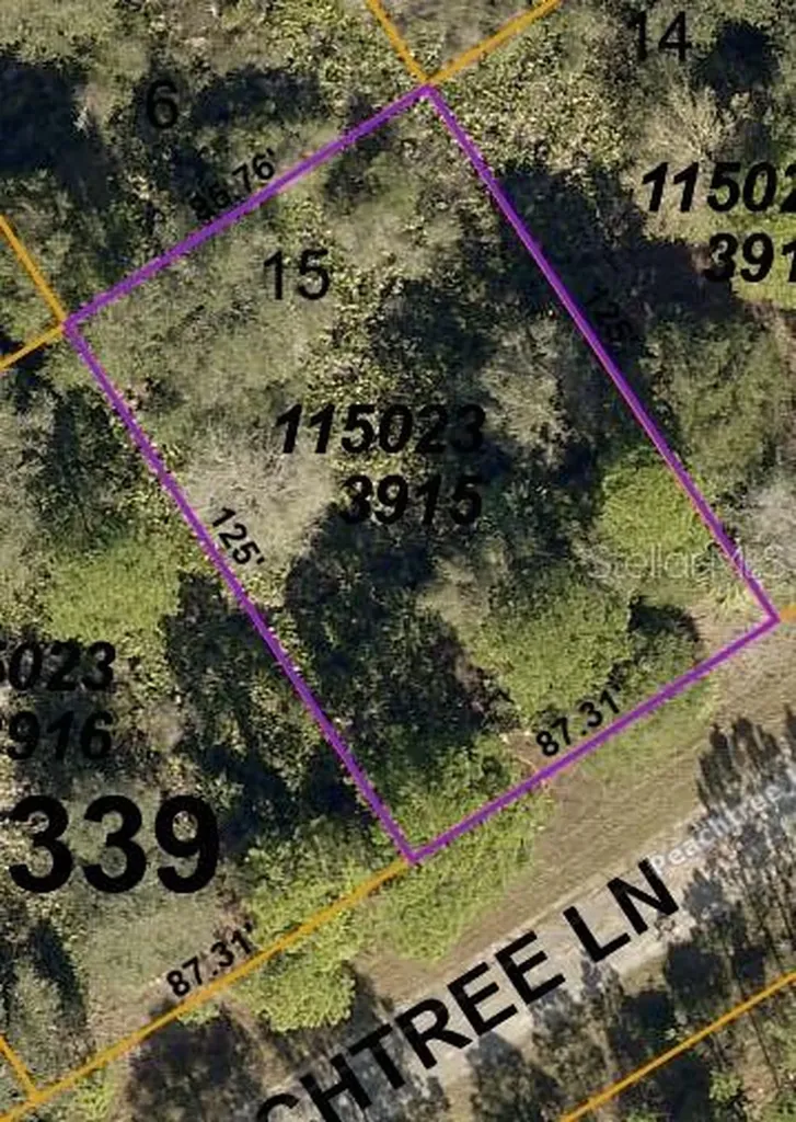 Lot 15 Peachtree Lane North Port FL 34288