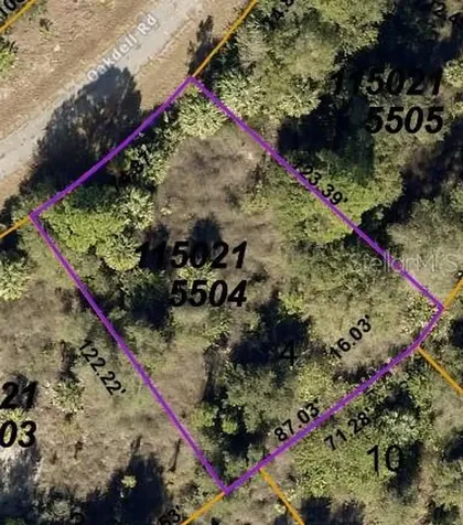 Lot 4 Oakdell Road North Port FL 34288