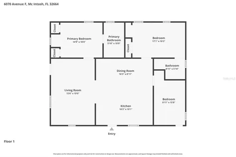 6070 Avenue F Mc Intosh FL 32664