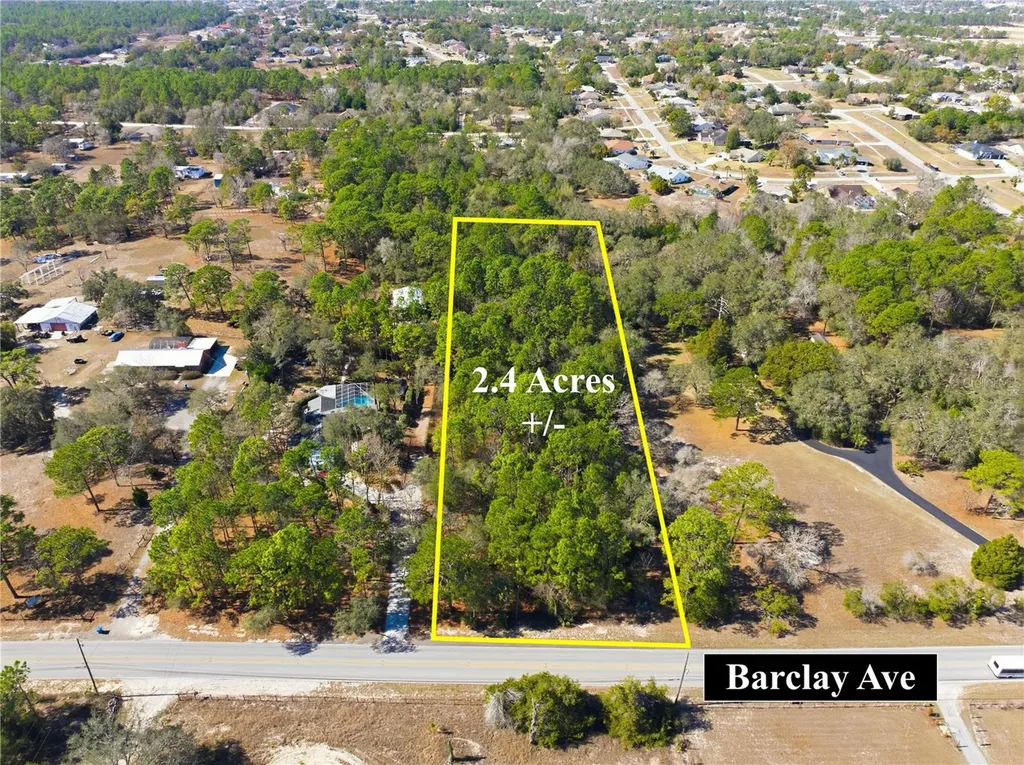 0 Barclay Avenue Spring Hill FL 34609