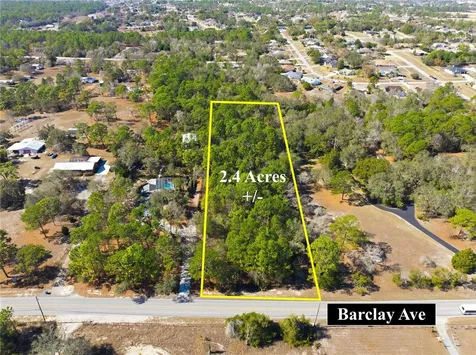 0 Barclay Avenue Spring Hill FL 34609