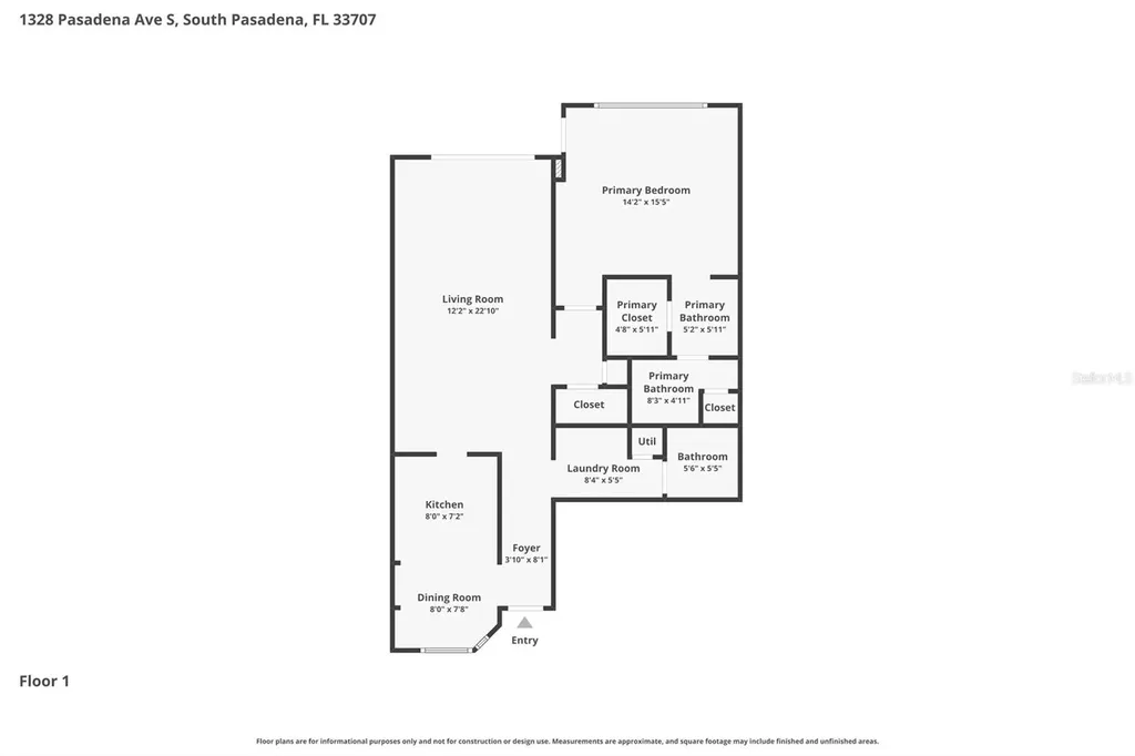 1328 Pasadena Avenue S South Pasadena FL 33707