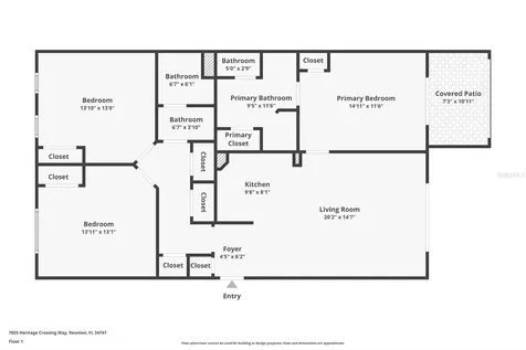 7655 Heritage Crossing Way Reunion FL 34747