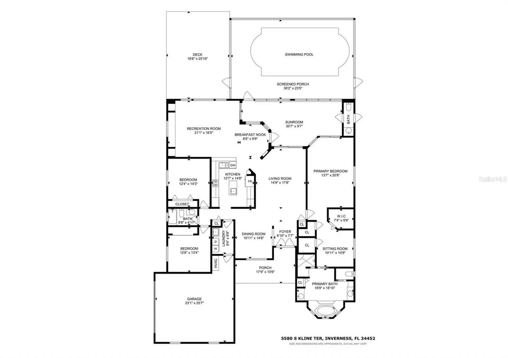 5580 S Kline Terrace Inverness FL 34452