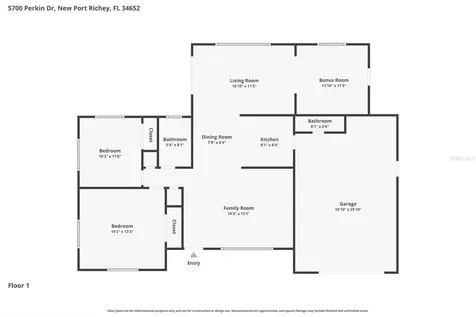 5700 Perkin Drive New Port Richey FL 34652