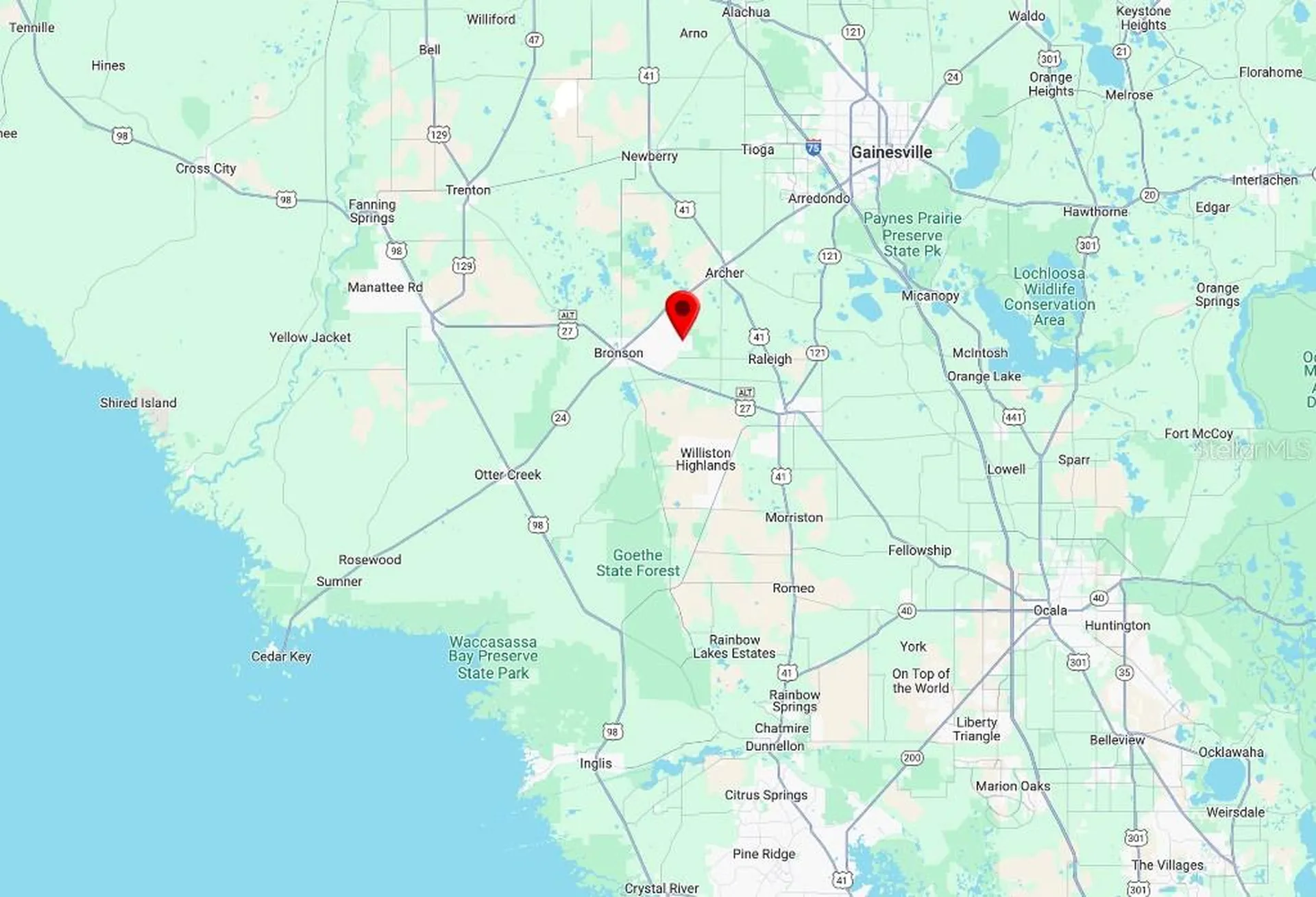 NE 90th Street Bronson FL 32621