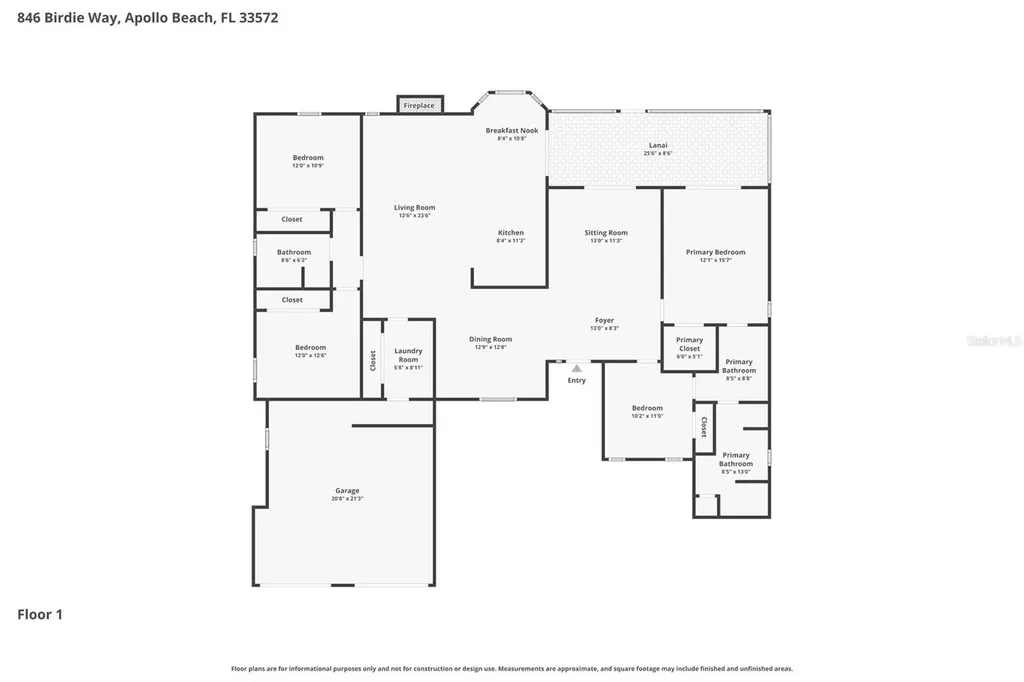 846 Birdie Way Apollo Beach FL 33572