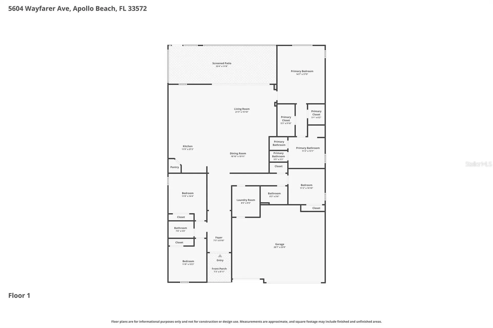 5604 Wayfarer Avenue Apollo Beach FL 33572