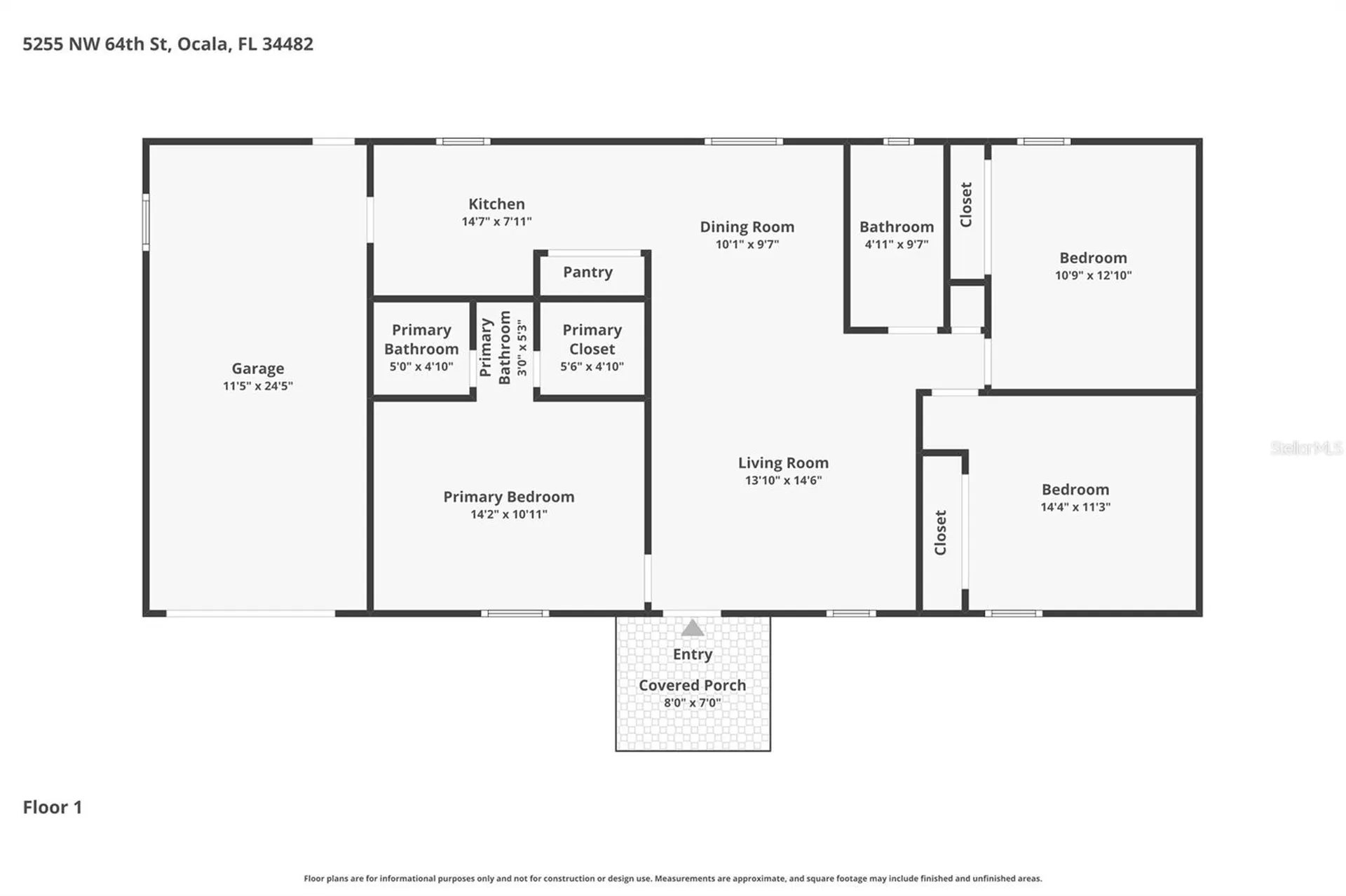 5255 NW 64 Street Ocala FL 34482