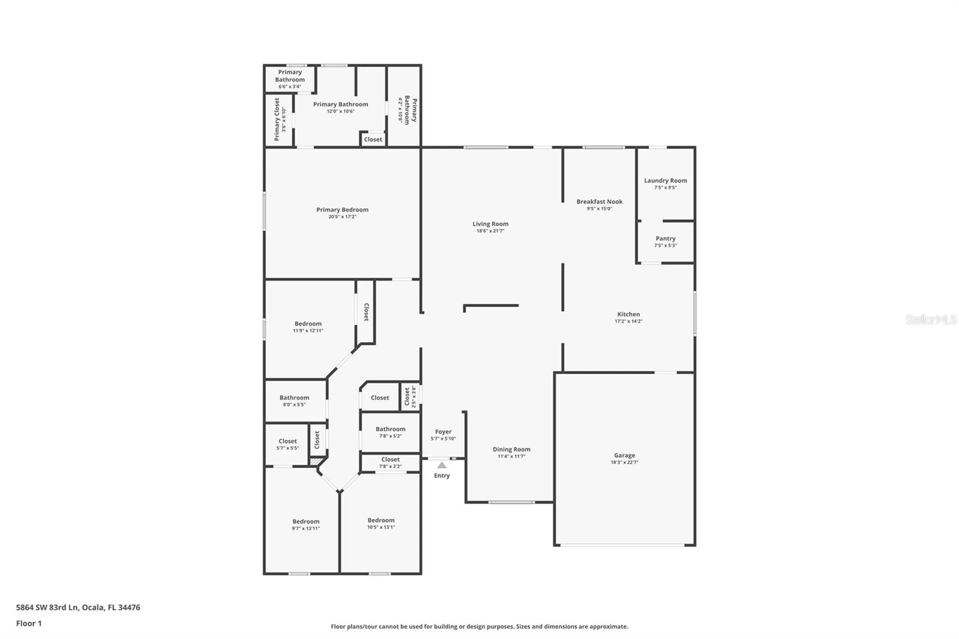 5864 SW 83rd Lane Ocala FL 34476
