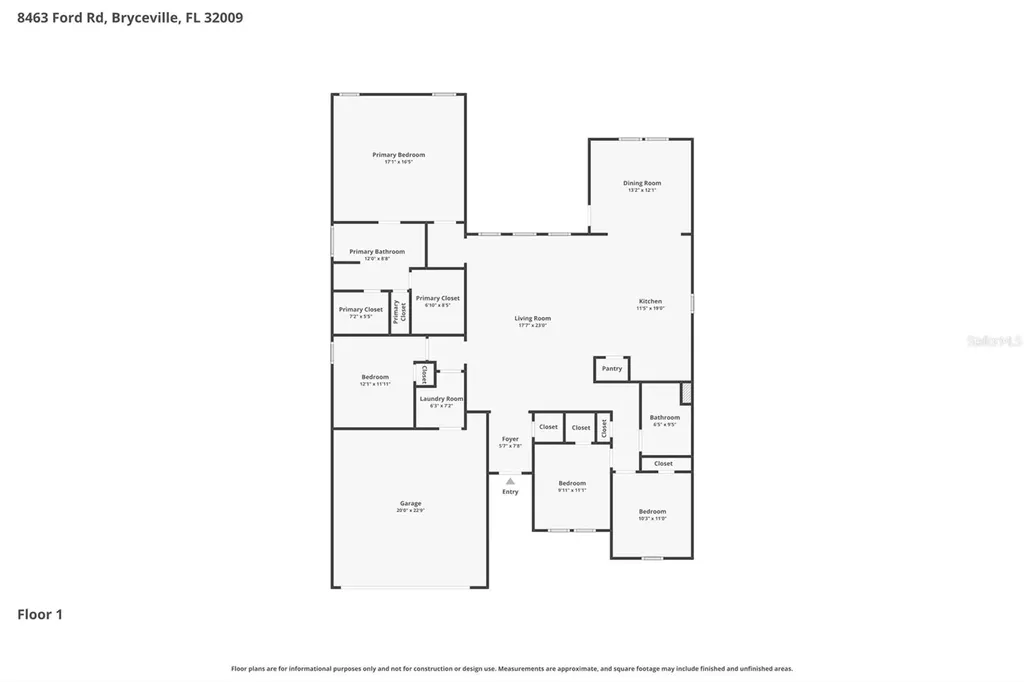 8463 Ford Road Bryceville FL 32009