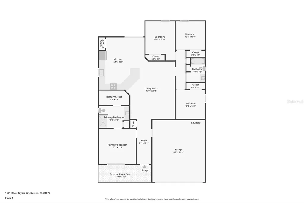1551 Blue Bayou Circle Ruskin FL 33570