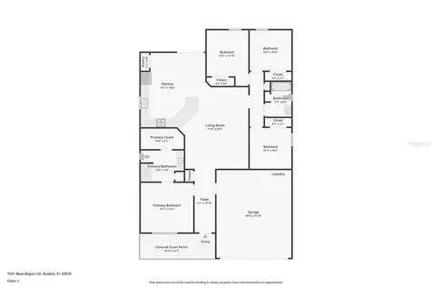 1551 Blue Bayou Circle Ruskin FL 33570