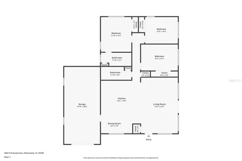 1623 S Prescott Avenue Clearwater FL 33756