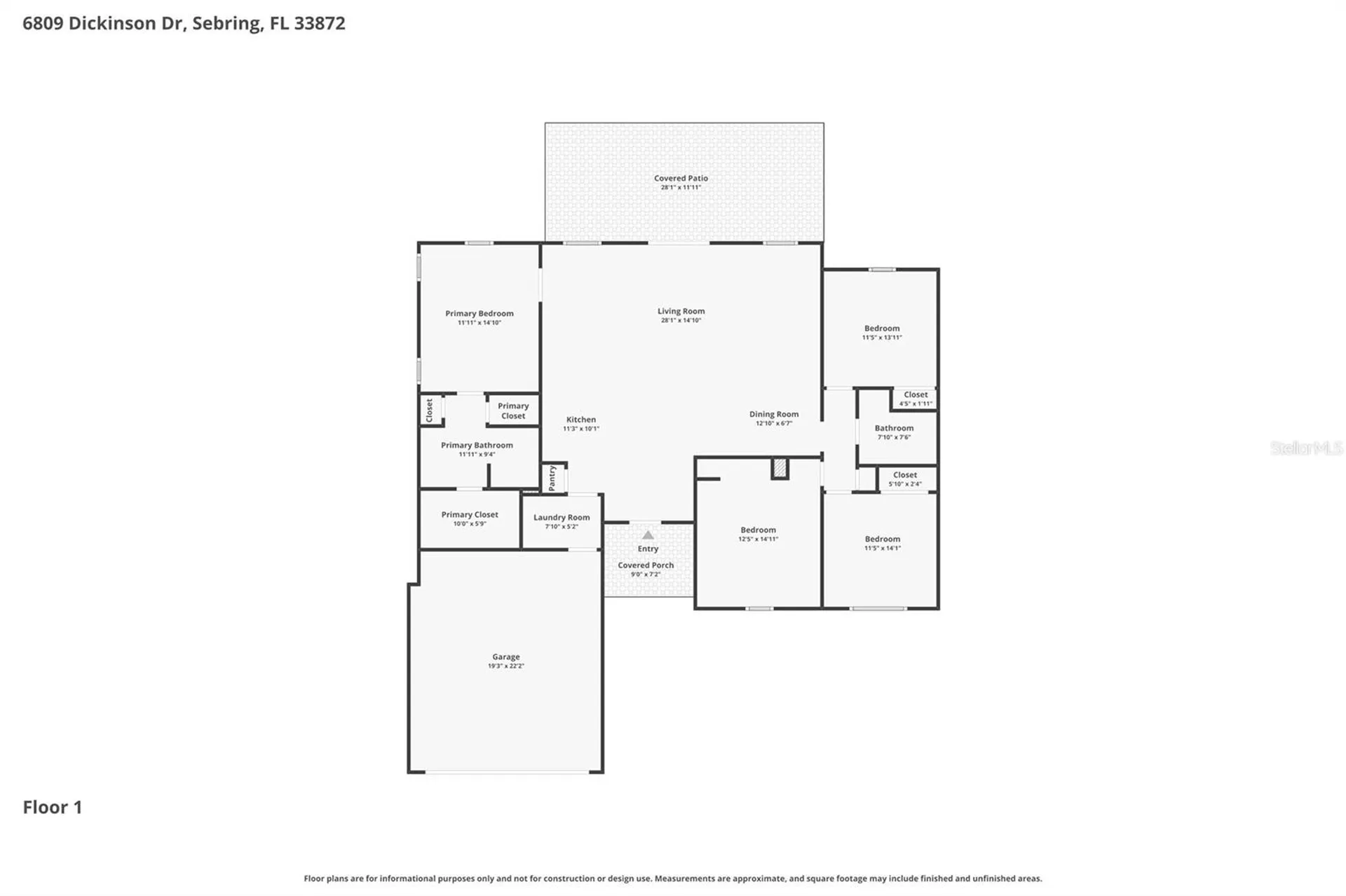 6809 Dickinson Drive Sebring FL 33872