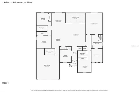 2 Roller Lane Palm Coast FL 32164