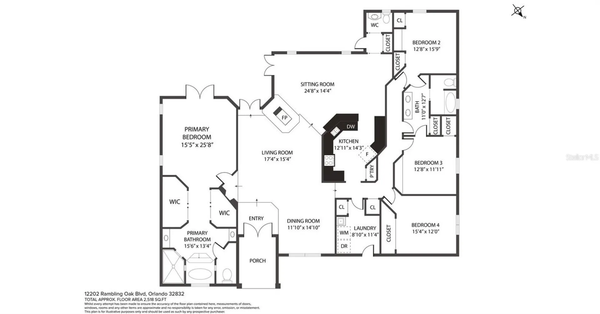 12202 Rambling Oak Boulevard Orlando FL 32832