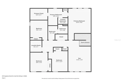 8174 Capstone Ranch Drive New Port Richey FL 34655