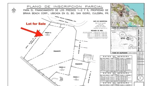 Zoni Beach Estates Calle B-1, Frailes Road Culebra PR 00775