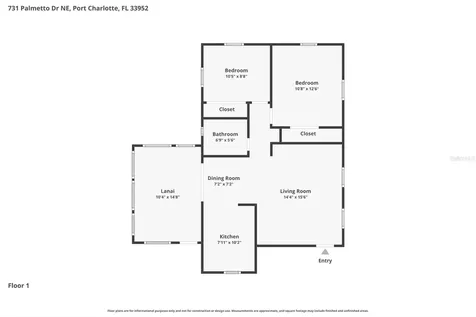 731 Palmetto Drive NE Port Charlotte FL 33952