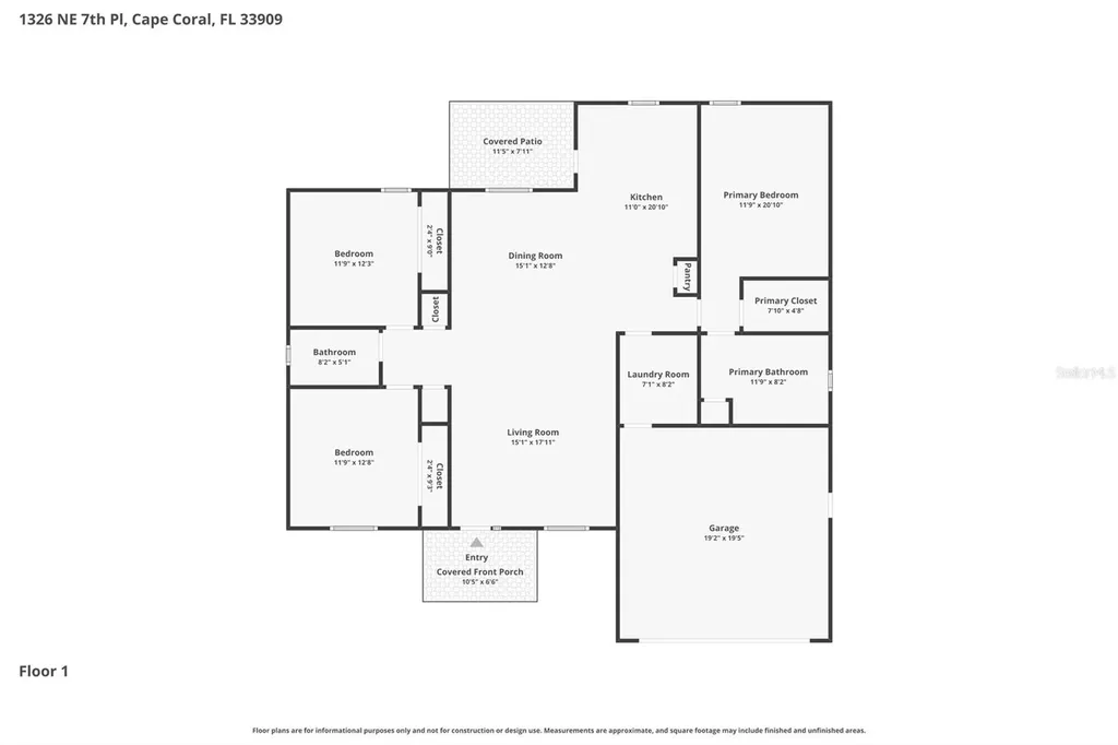 1326 NE 7th Place Cape Coral FL 33909