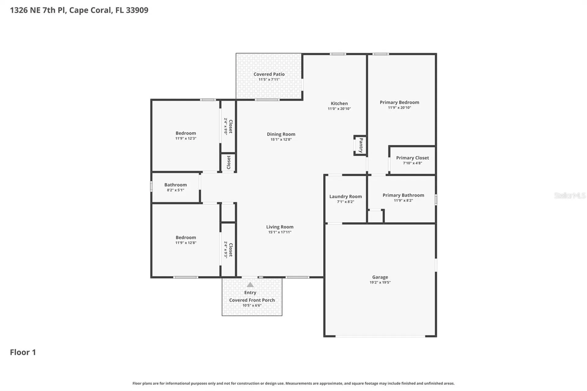 1326 NE 7th Place Cape Coral FL 33909