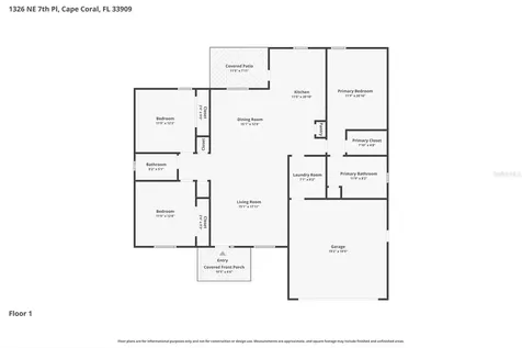 1326 NE 7th Place Cape Coral FL 33909