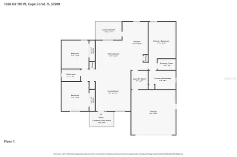 1326 NE 7th Place Cape Coral FL 33909