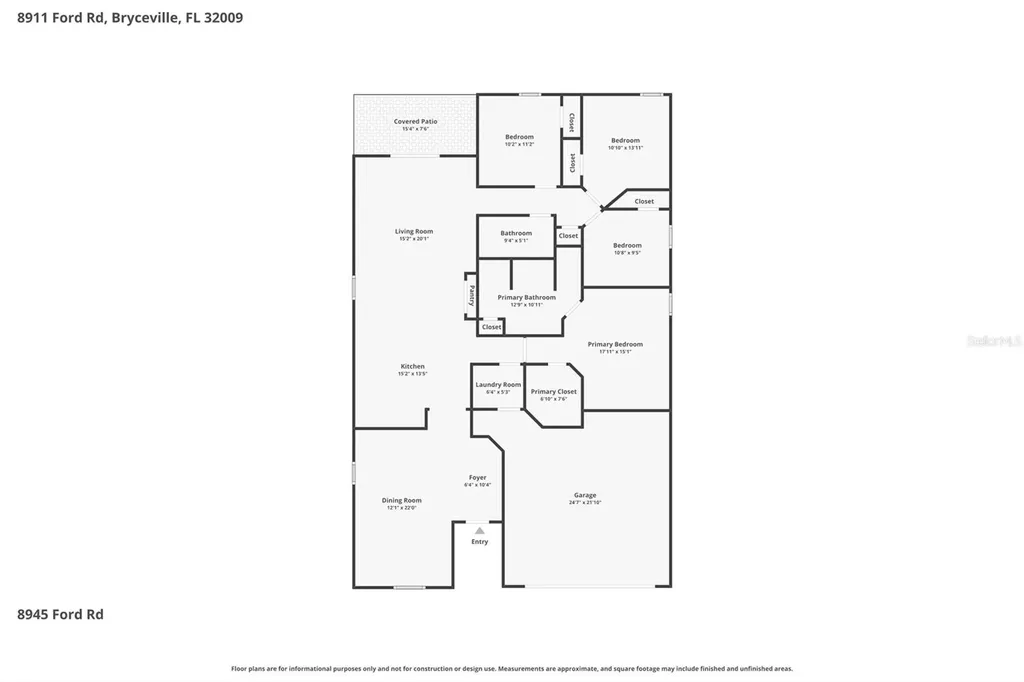 8911 Ford Road Bryceville FL 32009