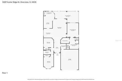 10207 Avelar Ridge Drive Riverview FL 33578
