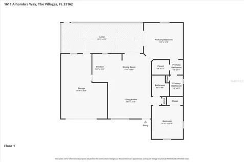 1611 Alhambra Way The Villages FL 32162