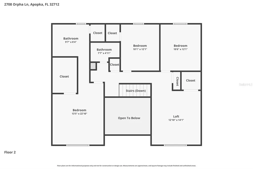 2708 Orpha Lane Apopka FL 32712