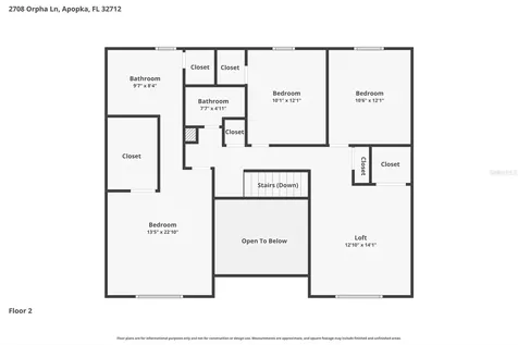 2708 Orpha Lane Apopka FL 32712