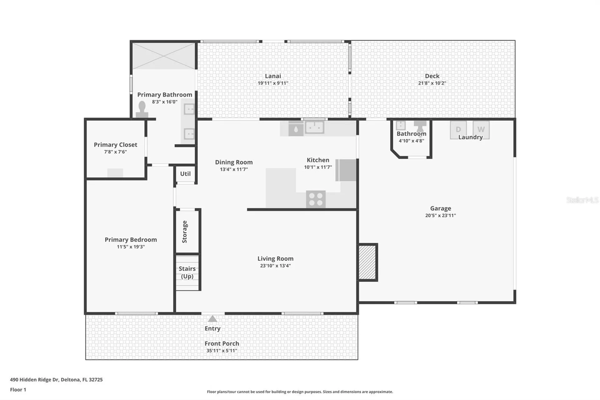490 Hidden Ridge Drive Deltona FL 32725