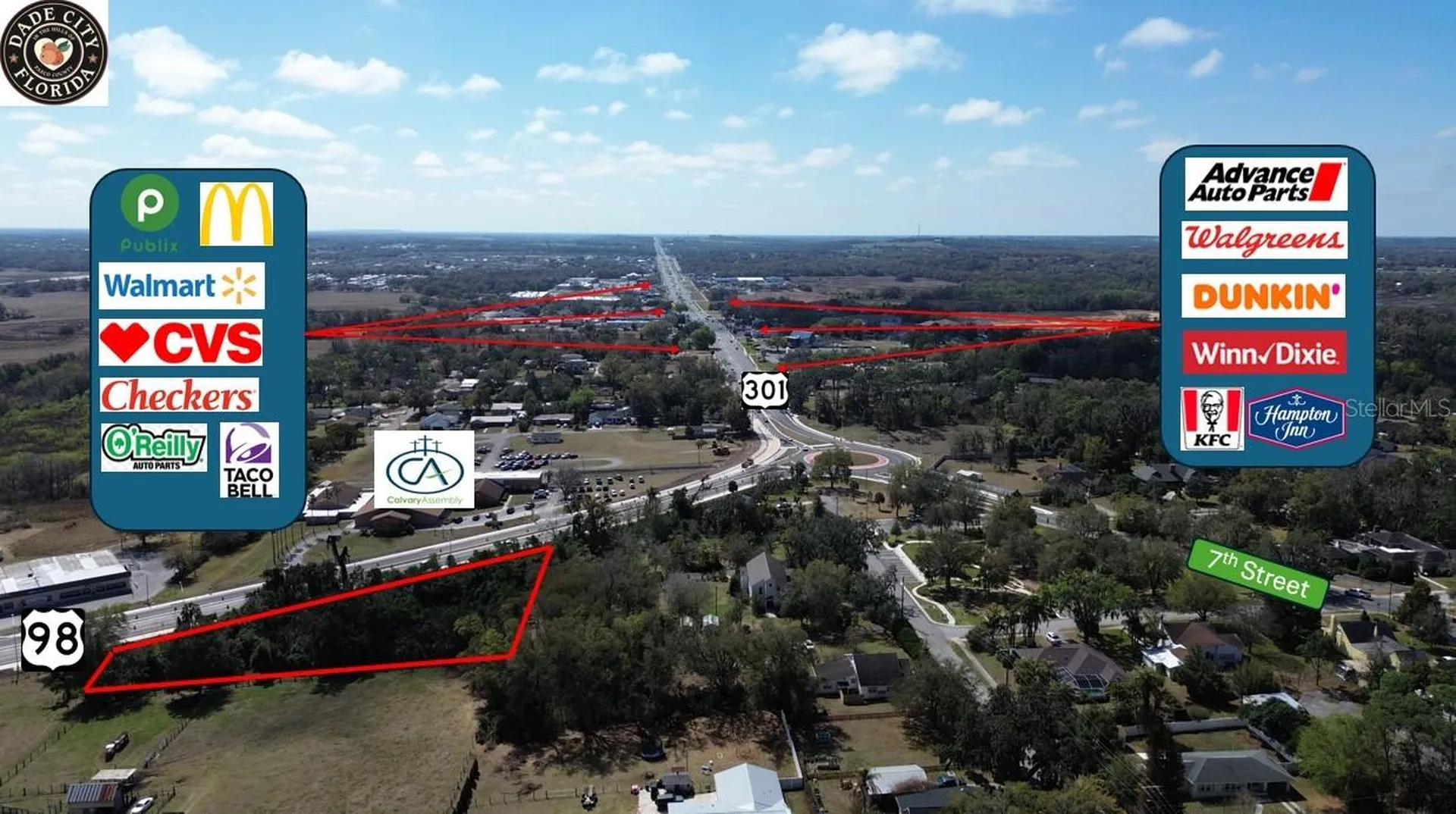 Us Highway 98 Bypass Dade City FL 33525