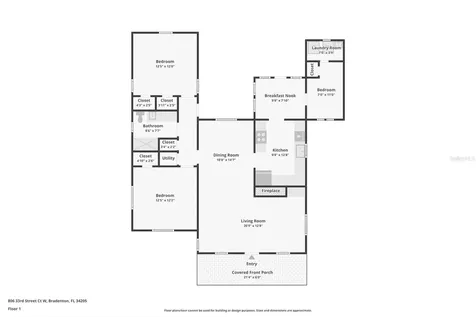 806 33rd Street Court W Bradenton FL 34205