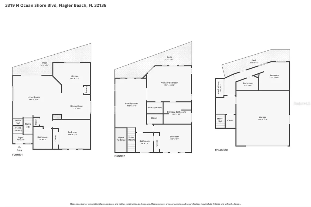 3319 N Ocean Shore Boulevard Flagler Beach FL 32136