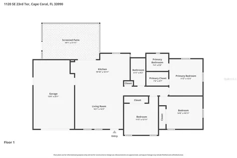1120 SE 23rd Terrace Cape Coral FL 33990