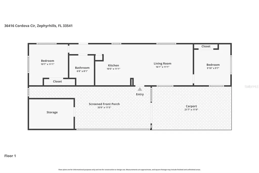 36416 Cordova Circle Zephyrhills FL 33541