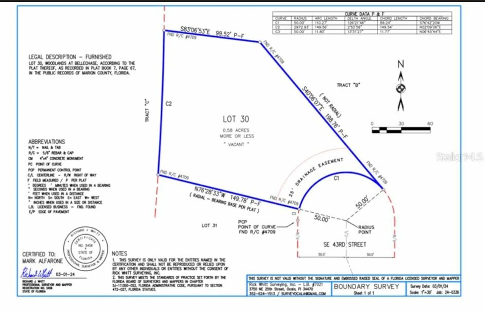 SE 43rd Street Ocala FL 34480