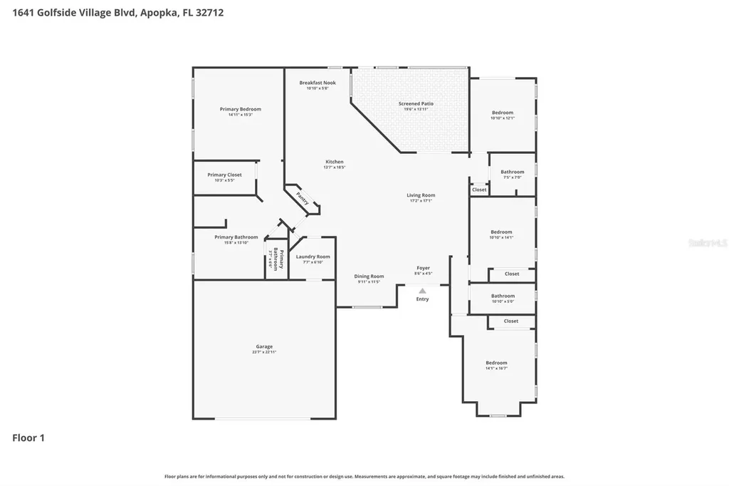 1641 Golfside Village Boulevard Apopka FL 32712