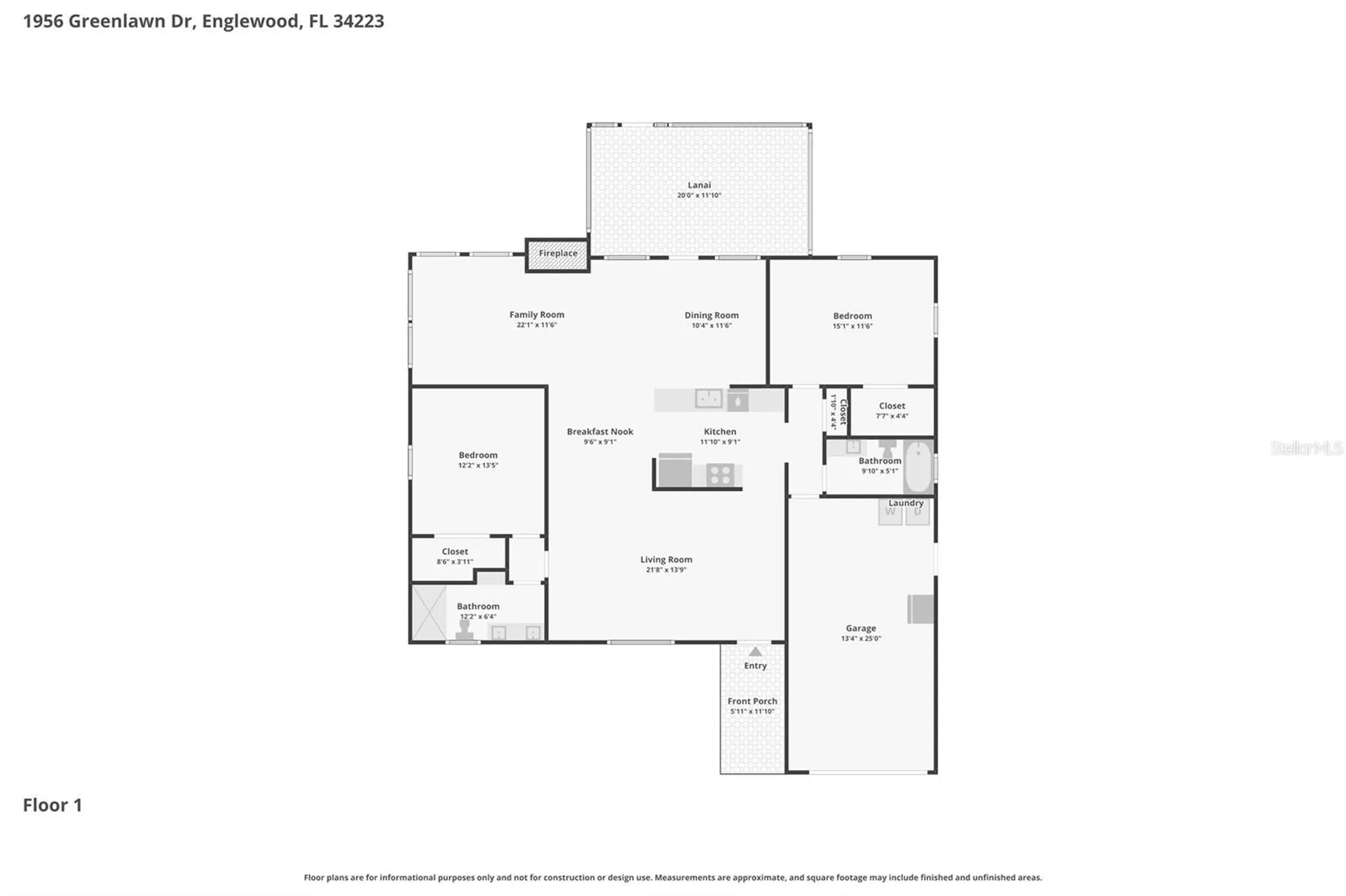 1956 Greenlawn Drive Englewood FL 34223