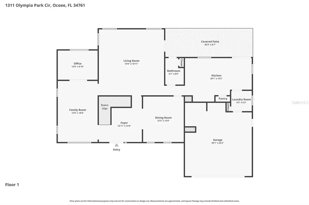 1311 Olympia Park Circle Ocoee FL 34761