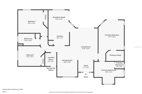 421 Bay Leaf Drive Poinciana FL 34759