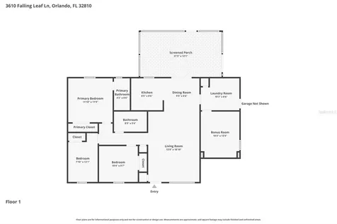 3610 Falling Leaf Lane Orlando FL 32810