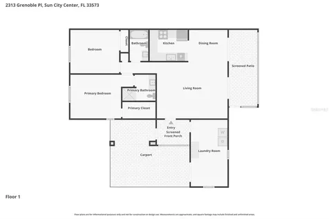 2313 Grenoble Place Sun City Center FL 33573