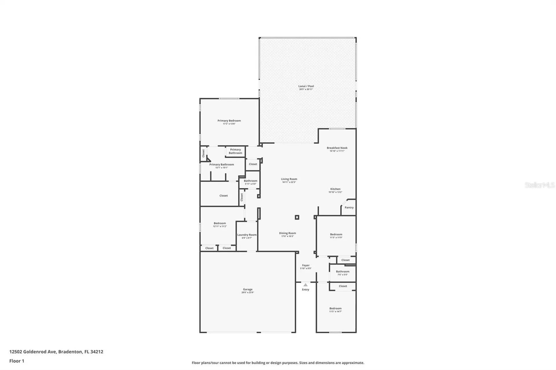 12502 Goldenrod Avenue Bradenton FL 34212