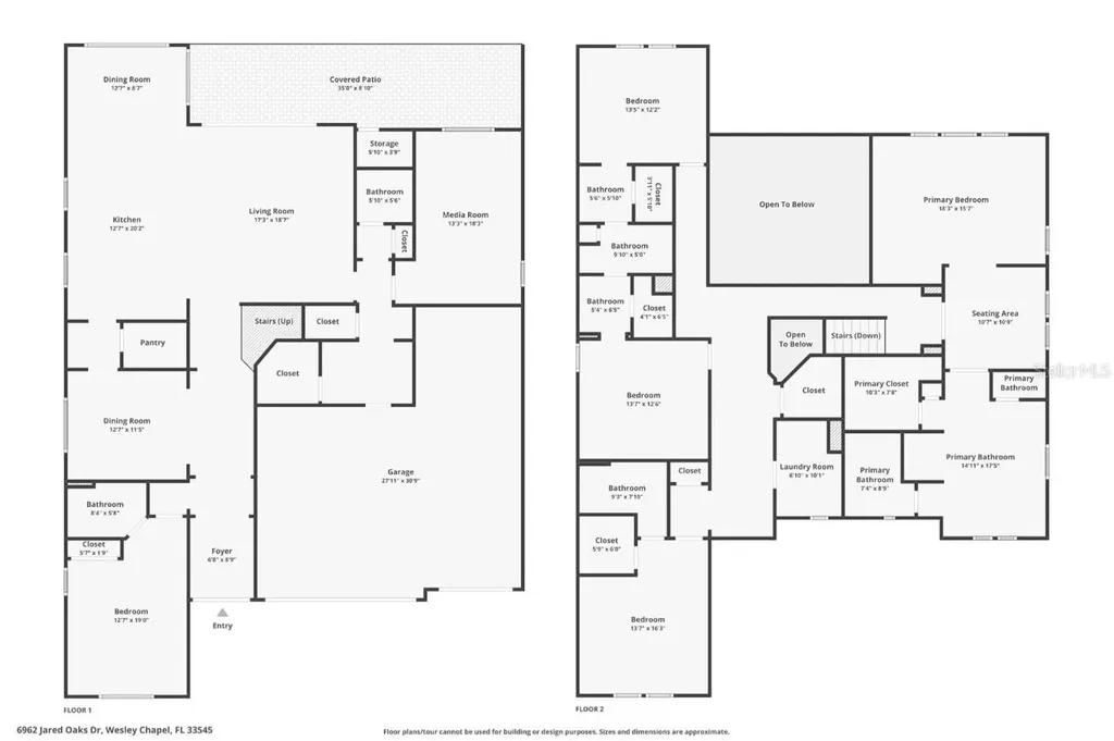 6962 Jared Oaks Drive Wesley Chapel FL 33545
